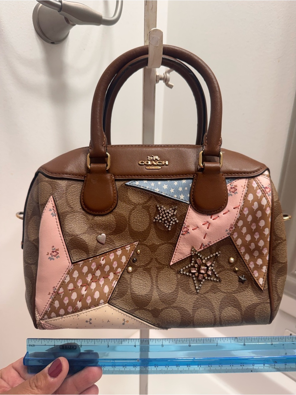 Coach Mini Bennet No strap/No Hang tag. Fair condition.
